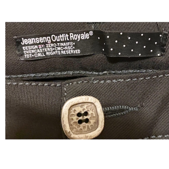 Jeanseng Outfit Royale (YOOX) Black Skinny Pants - Picture 6 of 12